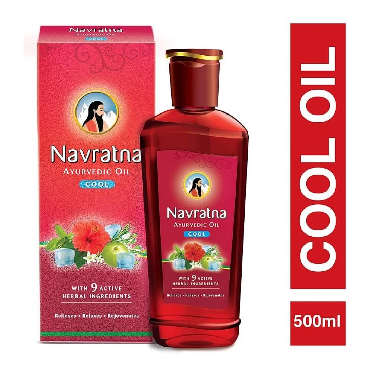 Navratna Ayurvedic Hair Oil 500 ML