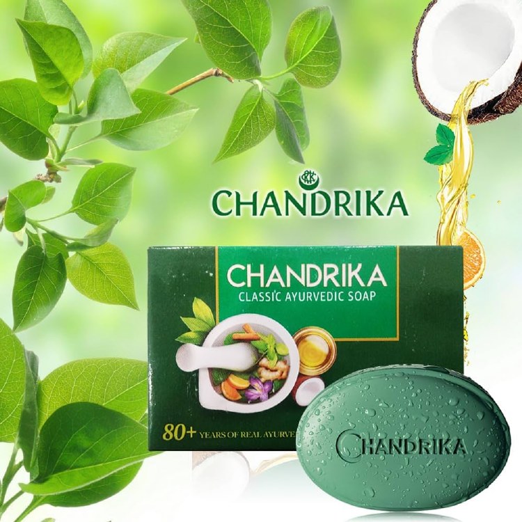 Chandrika Classic Ayurvedic Soap 125 G