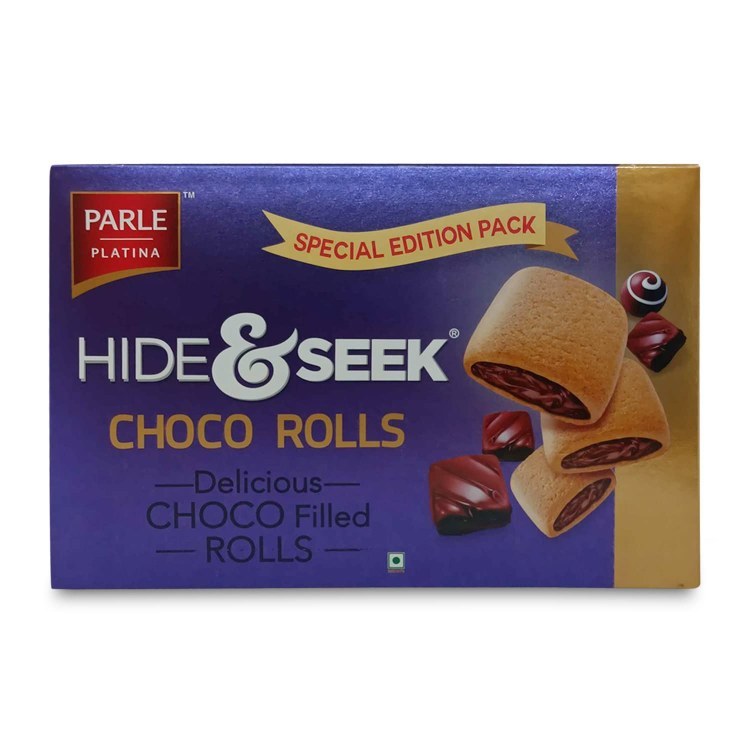 Parle Hide & Seek Choco Rolls 250g