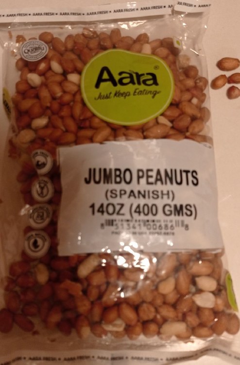 Aara Raw Peanuts (Spanish) 400 G