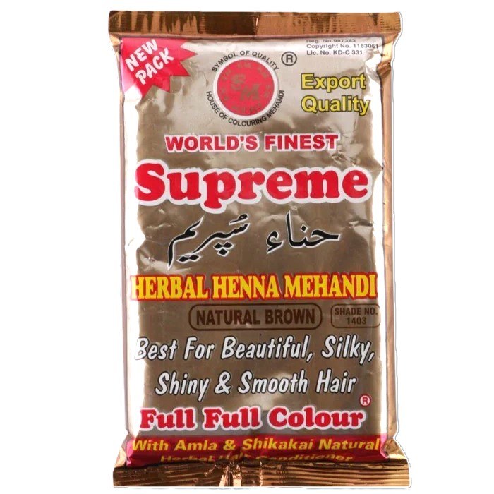 Supreme Henna Natural Brown 150g