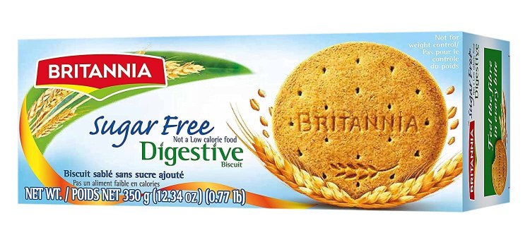 Britannia Sugar Free Digestive 350 G