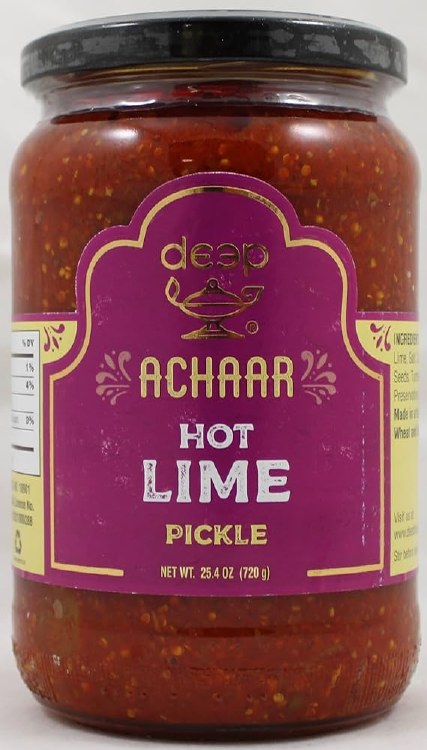 Deep Hot Lime Pickle 720 g
