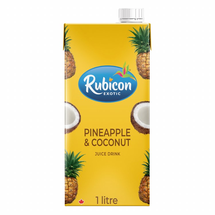 Rubicon Pineapple & Coconut Juice Drink 1 Ltr