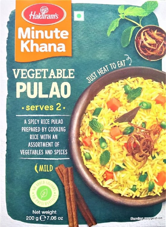 Haldiram Vegetable Pulao 200 g