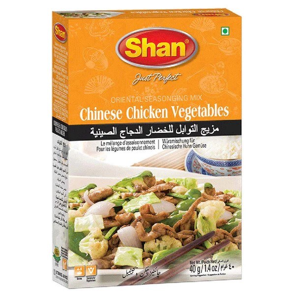 Shah Chinese Chicken Vegetables 40g