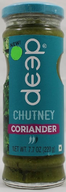 Deep Coriander Chutney 220 G