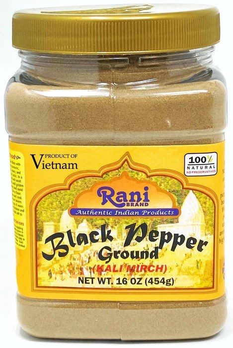 Rani Black Peper Ground Kali Mirch 16 oz