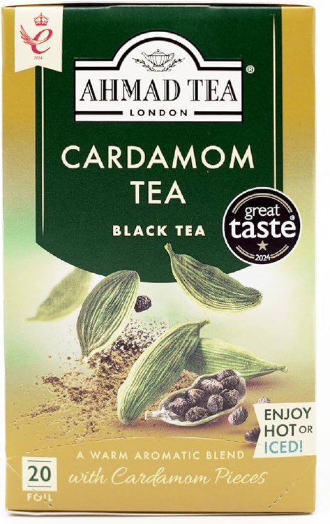 Ahmed Cardamom Black Tea 20Tbgs.