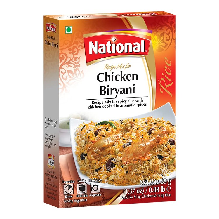 National Chicken Biryani Masala 39 G