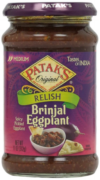 Patak's Brinjal Pickle 11 Oz