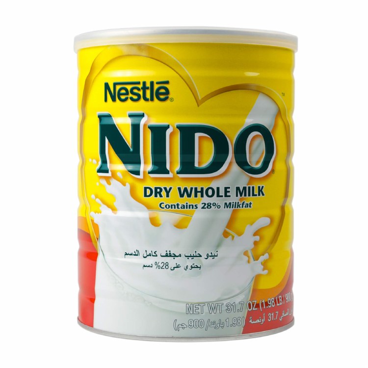 Nestle Nido Dry Whole  Milk 900 G