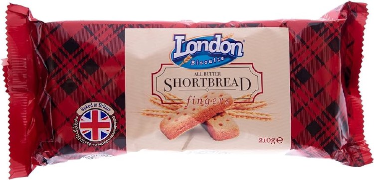 London Short Bread Fingers 210g