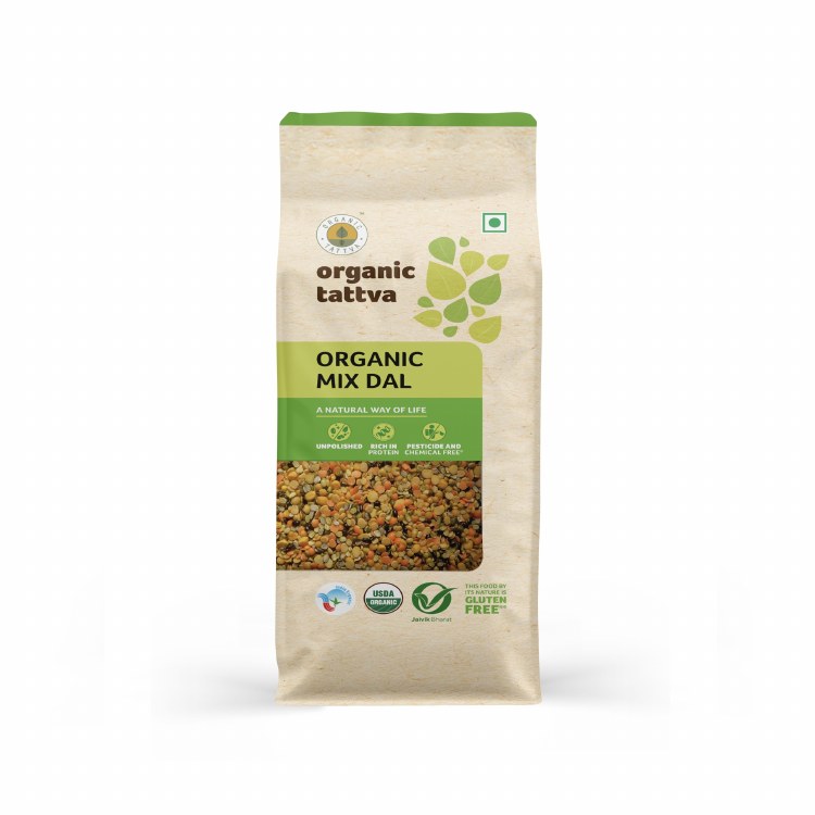 Organic Tattva Mix Dal 4 Lbs