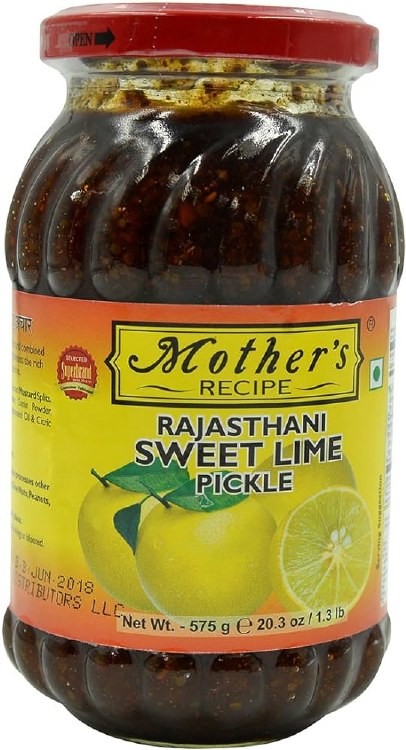 Mother's Rajastani Sweet Lime Pickle 575 G