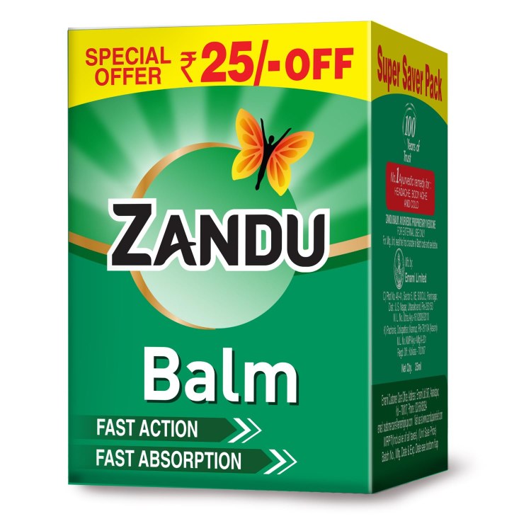 Zandu Balm 25 ML