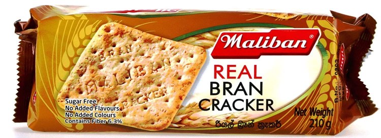 Maliban Real Bran Cracker 210 g