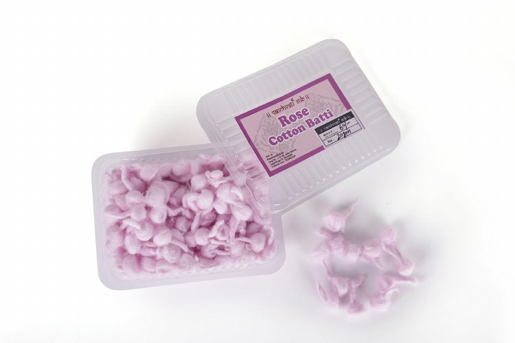 Pooja Hut Cotton Wicks Rose 20 G