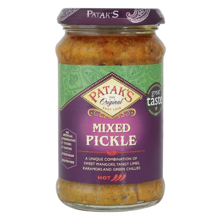 Pataks Hot Mixed Pickle 283 G