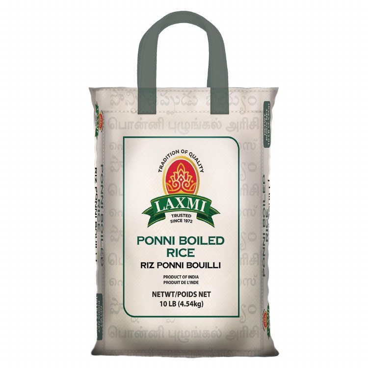 Laxmi Ponni Boiled Rice 10 Lb