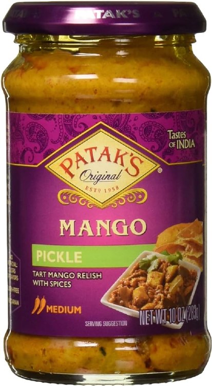 Pataks Mango Pickle Medium 283 G