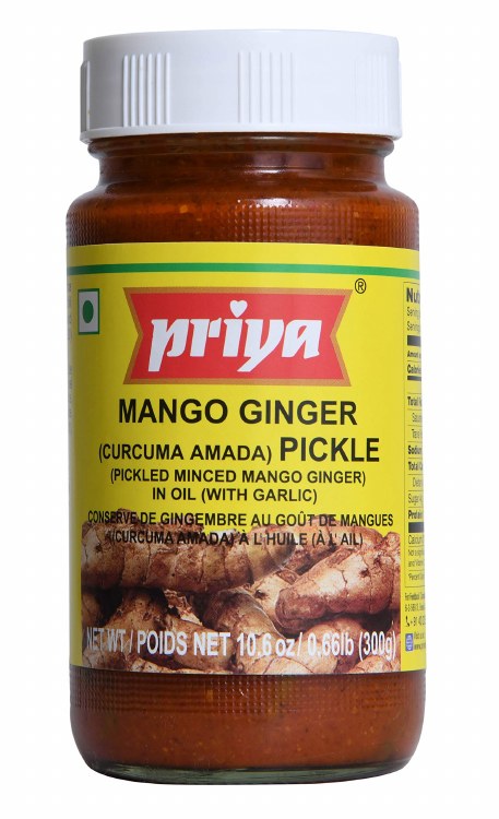 Priya Mango Ginger Pickle With Garlic 300 G