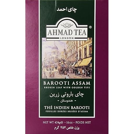 Ahmad Tea London Barooti Assam Loose Tea 454 G