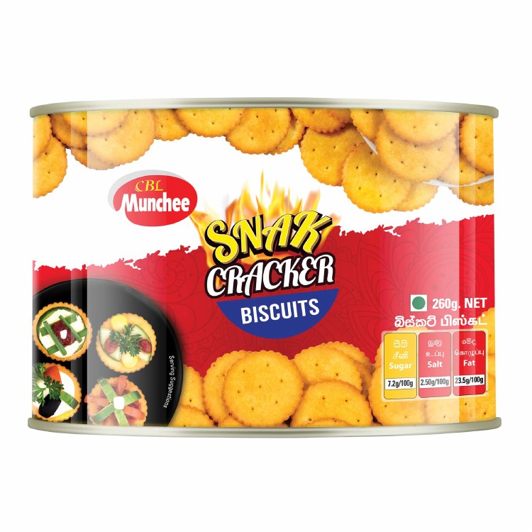 CBL Munchee Snack Cracker Biscuits 260 Gm