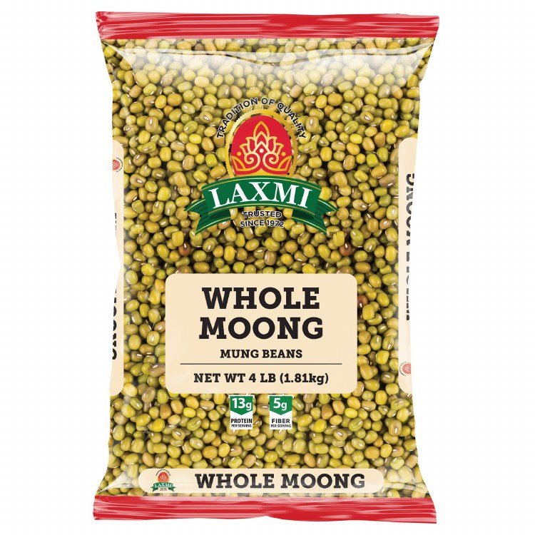 Laxmi Whole Moong 4 Lb