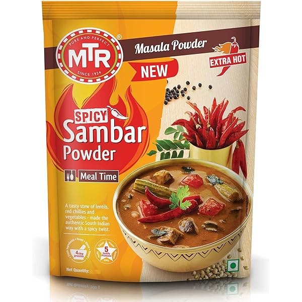MTR Spicy Sambar Powder 100g