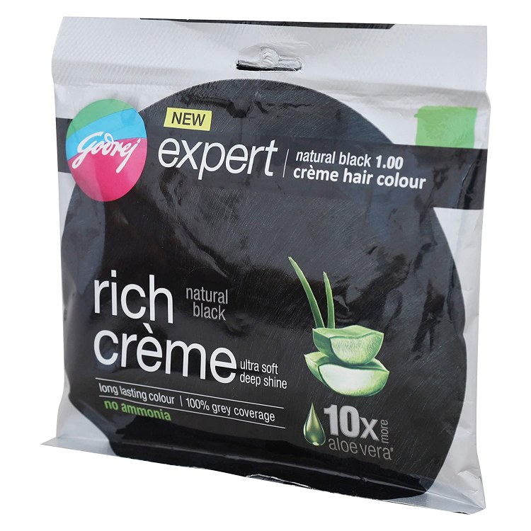 Godrej Expert Rich Creme Natural BlACK 20 ML + 20 G