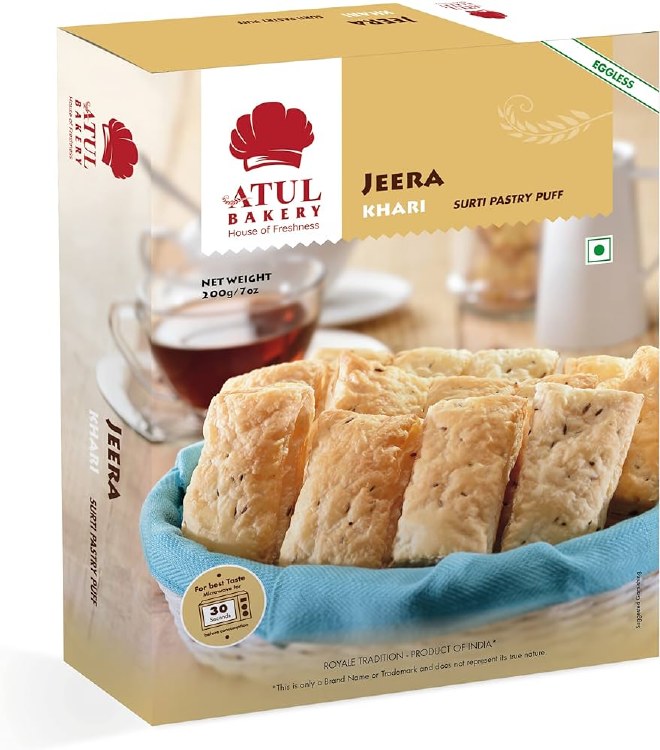 Atul Bakery Jeera Khari 400 G