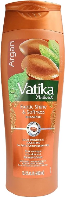 Vatika Argan Exotic Shine & Softness Shampoo 400ml