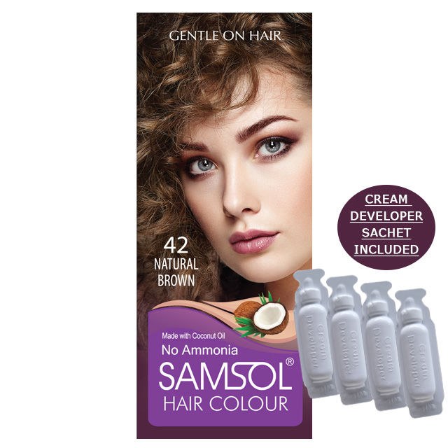 Samsol Natural Brown Hair Color 50 ML