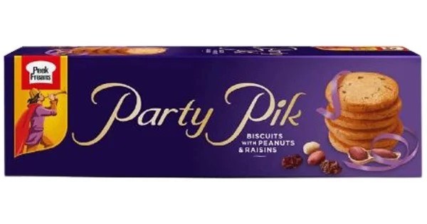 EBM Party Pik Biscuits with Peanuts & Rainsins 135.8 G