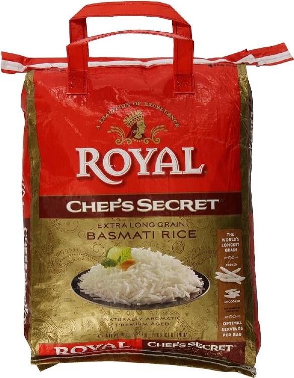Royal Chef's Secret Basmati Rice 10 Lbs