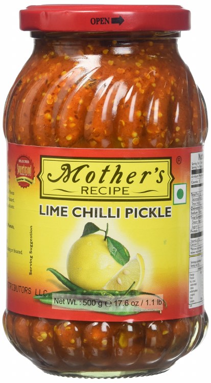 Mother's Lime Chilli Pickle 500 G