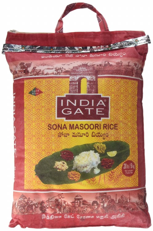 India Gate Sona Masoori 20 Lbs