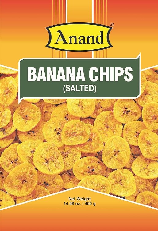 Anand Banana Chips Salted 400 G