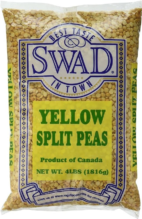 Swad Yellow Split Peas 4 Lb
