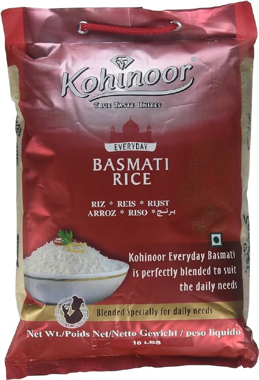 Kohinoor Everyday Basmati Rice 10 Lbs