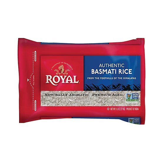 Royal Authentic Basmati Rice 5 Lbs