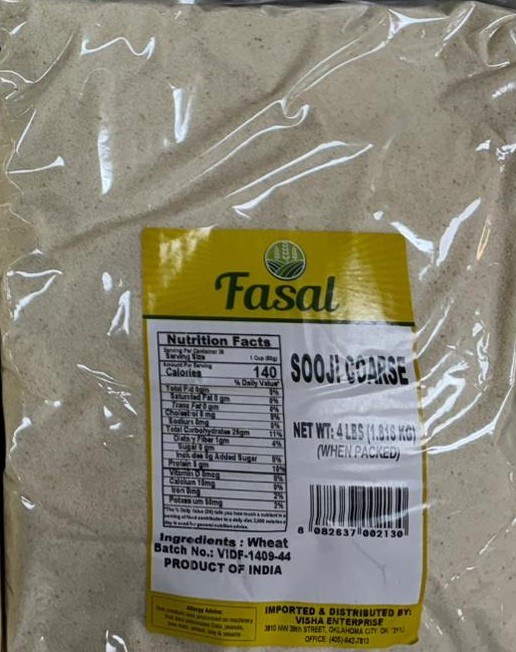 Fasal Sooji Coarse 4 Lbs