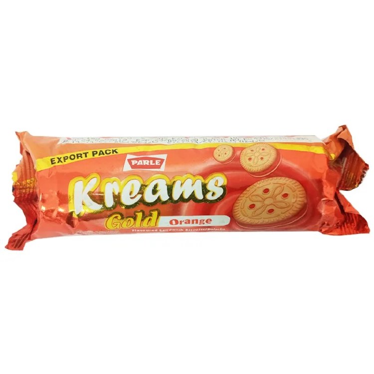 Parle Kreams Gold Orange 2.35 Oz