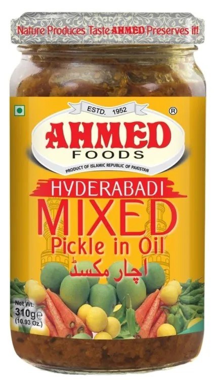 Ahmed Hyderabadi Mixed Pickle In Oil 330 G