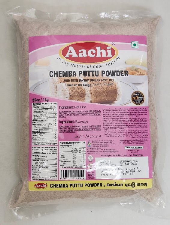 Aachi Chemba Puttu Powder 1kg