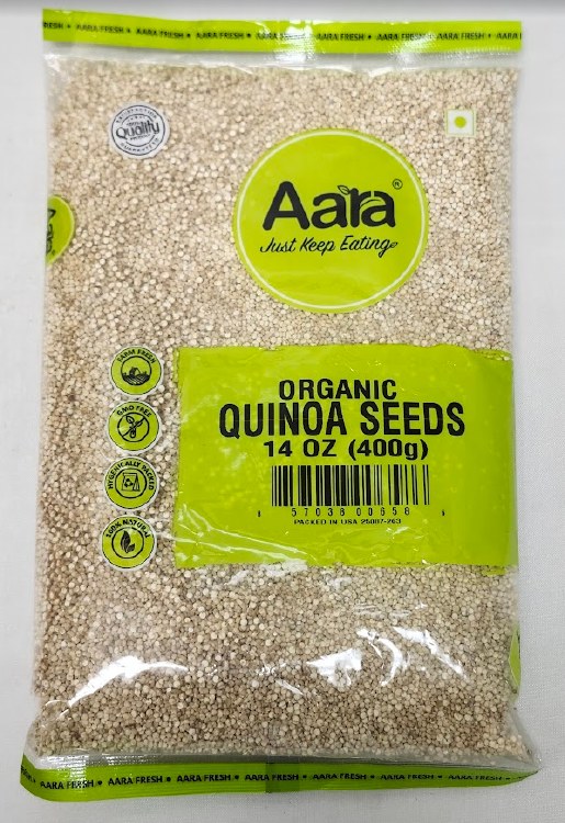 Aara Org Quinoa Seeds 400g