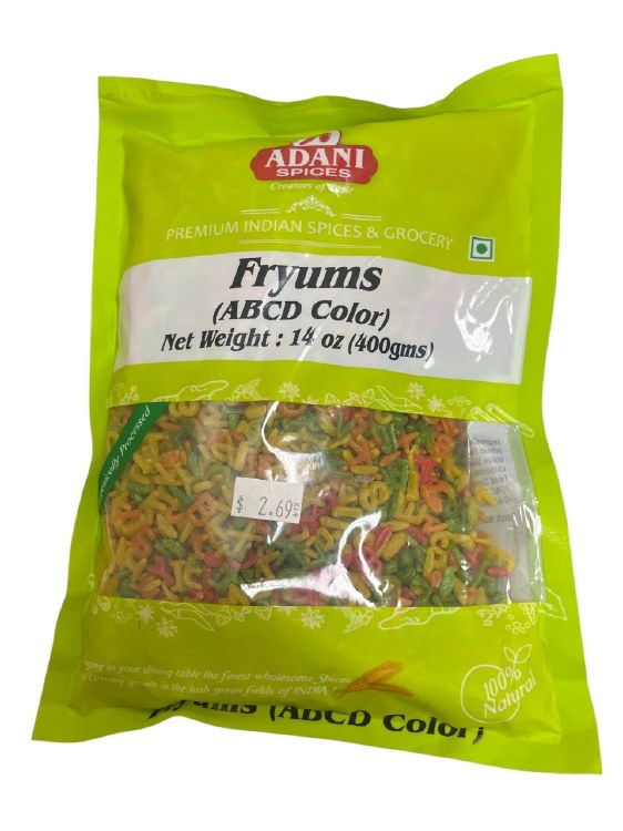 Adani Fryums ABCD Color 400g