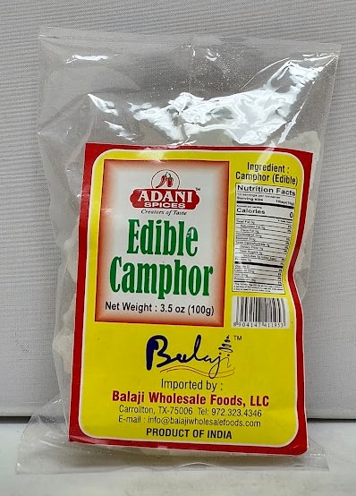Adani Spices Edible Camphor 100 G