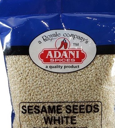 Adani Sesame Seeds White 4 Lbs